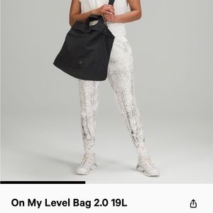 Lululemon on my level 2.0 bag